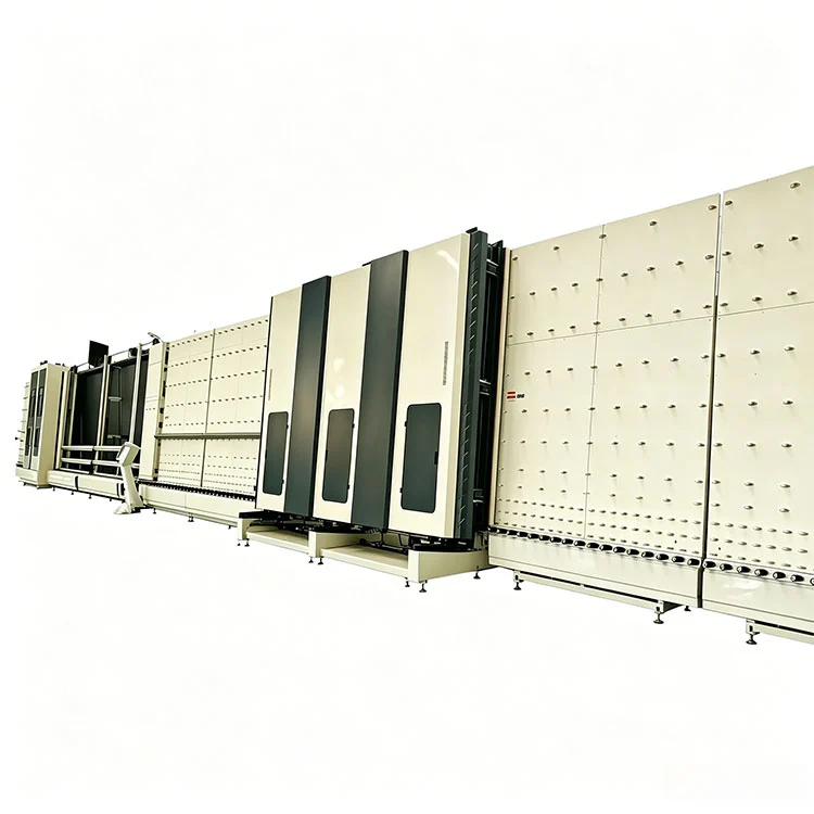 2000 เครื่องซักอบผ้าแนวตั้ง CNC แนวตั้งสำหรับเครื่องฉนวนและกระจกนิรภัย