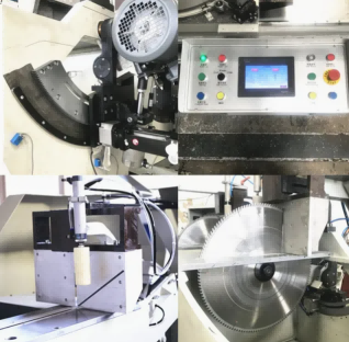 เลื่อยตัดโปรไฟล์ประตูและหน้าต่าง CNC 5 แกน