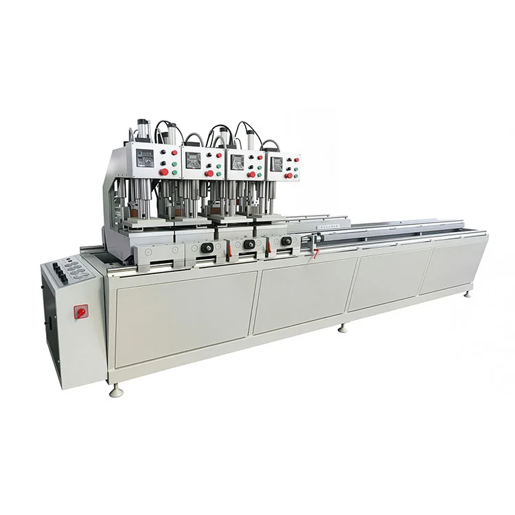 เครื่องเชื่อมสี่หัว เครื่องเชื่อมกรอบหน้าต่าง PVC
